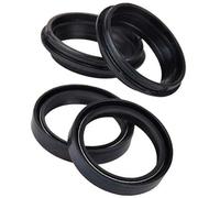 Pizgear 46x58x11 Anteriore, forcella Ammortizzatore di sospensione Paraolio Parapolvere, CR125R CR125 CR 125 R CRE125R CRE125 CRE 125 R Parapolvere per paraolio forcella moto(2xOil seal 2xcover)