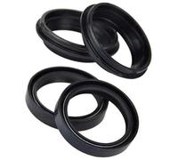 Pizgear 46x58x11 Anteriore, forcella Ammortizzatore di sospensione Paraolio Parapolvere, YZ250 YZ250H YZ 250 YZ250F 4 tempi OEM 5CHF31450000 Parapolvere per paraolio forcella moto(2xOil seal 2xcover)
