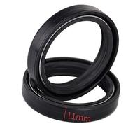 Pizgear 50x63x11 Anteriore, forcella Ammortizzatore di sospensione Paraolio Parapolvere, for MV, Agusta, BRUTALE 1078RR 1078 BRUTALE 1090RR 1090 RR Parapolvere per paraolio forcella moto(2pcs Oil Seal