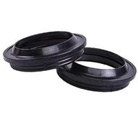 Pizgear 50x63x11 Anteriore, forcella Ammortizzatore di sospensione Paraolio Parapolvere, for MV, Agusta, BRUTALE 1078RR 1078 BRUTALE 1090RR 1090 RR Parapolvere per paraolio forcella moto(2pcs Dust Cov