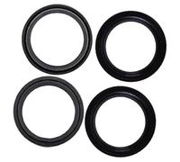 Pizgear 50x63x11 Anteriore, forcella Ammortizzatore di sospensione Paraolio Parapolvere, TNT 1130 R 2016 TNT1130 TNT1130R 2016 TNT CAFE RACER Parapolvere per paraolio forcella moto(2xOil seal 2xcover)