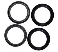 Pizgear 50x63x11 Anteriore, forcella Ammortizzatore di sospensione Paraolio Parapolvere, TORNADO NAKED TRE 1130 SPORT TRE1130 TRE1130K 0616 Parapolvere per paraolio forcella moto(2xOil seal 2xcover)