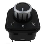 Pizgear 5ND 959 565F 5ND959565A Interruttore di controllo dello specchio dell'auto Regola le parti della manopola, for VW, for Jetta, for Golf Mk5 Mk6, for CC, for Passat B6 B7 Regolazione dello specc