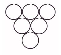 Pizgear 6 pezzi in lega 45mm 1E45 STD anello pistone TIGER, for, ET650 ET950 TG950 generatore a benzina 600W 850W sostituzione Anello del pistone della motosega