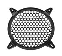 Pizgear 6 pollici/8 pollici/10 pollici/12 Car Audio ABS Copertura Della Maglia Woofer Altoparlante Modifica Protegge La Protezione Nero Accessori Auto Rivestimento per altoparlanti auto(10inch)