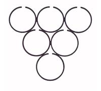 Pizgear 6 pz/lotto 42,5 mm * 1,2 mm Kit fasce elastiche pistone, for STIHL, 025 MS250 MS 250 Motosega Motore Parti di ricambio NUOVO 123 034 3006 Anello del pistone della motosega
