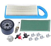 Pizgear 698083 Kit di messa a punto 394358S 394358S 494768 con alloggiamento del filtro dell'aria ABS, for motori di trattori Briggs & Stratton Intek da 15,5 e 17-17,5 CV Kit di messa a punto del filt