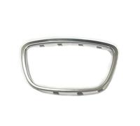 Pizgear ABS Cromato Volante Trim Decorativo Centro Emblema Cornice Paillettes Adesivo Accessori, for, A3 8V A6 C7 Q3 Q5 Rivestimento del volante(For A3 2013 2017)