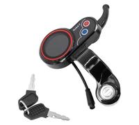 Pizgear Acceleratore sul cruscotto con display a 6 pin chiave 48v, per Zero, 8 9 10 8x 10x 11x pannello dello schermo di visualizzazione dello scooter elettrico, scooter das
