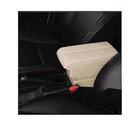 Pizgear Accessori auto, for Renault, for Clio Mk4 Scatola bracciolo for auto Bracciolo contenitore centrale for auto Scatola portaoggetti for console centrale Bracciolo per auto(BLACK B3 Style Beige)