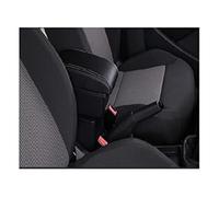 Pizgear Accessori for auto, for sedile, for scatola bracciolo for auto Leon Scatola portaoggetti for console centrale for bracciolo for auto Bracciolo per auto(BLACK A-black White Line)