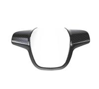 Pizgear Adesivo decorativo for rivestimento del volante for auto, for Ford, Focus 3 Mk3 2012-2014, for KUGA 2013-2015, for C-MAX 2011-17, Accessori Adesivo per volante(A type carbon fiber)