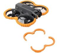 Pizgear Anello di protezione paraurti, for DJI, AVATA 2, protezione elica, design antiurto e antigraffio, copertura protettiva (nero) Protezione elica per droni(Orange)