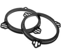 Pizgear Anello distanziatore for altoparlante, adattatore for distanziatore for altoparlante tweeter, for NISSAN, for Murano, 2008-2017, impermeabile, nero, 2 pezzi Distanziatore per altoparlanti auto