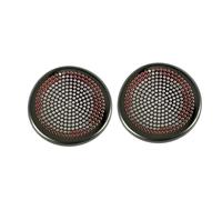 Pizgear Auto Cancello Porta Altoparlante Pad Copertura Dell'altoparlante Audio Cornice Adesivo Accessori Interni, for NISSAN, Sylphy Sentra B18 2019 2020 Rivestimento per altoparlanti auto(Schwarz)