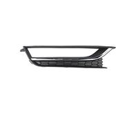 Pizgear Auto Paraurti Anteriore Sinistra Destra Lampada Della Luce di Nebbia Cromata Griglia, for VW, Passat, 2012 2013 2014 2015 561853665A 561853666A Griglia fendinebbia anteriore(Black Chrome RIGHT