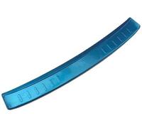 Pizgear Auto Paraurti Posteriore Protezione Davanzale Tronco Battistrada Piastra In Acciaio Inox Trim Styling, for Skoda, for Octavia, 2007 2008-2018 Protezione paraurti posteriore in gomma(BLACK 4)