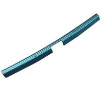 Pizgear Auto Paraurti Posteriore Protezione Davanzale Tronco Battistrada Piastra In Acciaio Inox Trim Styling, for Skoda, for Octavia, 2007 2008-2018 Protezione paraurti posteriore in gomma(BLACK 5)