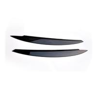 Pizgear Auto Testa Della Lampada Della Luce Adesivo Palpebra Faro Sopracciglia Trim, for VW, for Golf 7.5 MK7 Accessori 2017 2018 2019 Adesivo per fari oscurati(Bright Black)