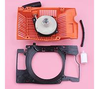 Pizgear Avviamento a strappo Conduttore d'aria Filtro carburante Tubo flessibile di ricambio for motosega, for Husqvarna, 61 268 272 503615571 501659201 Avviamento a strappo per motosega