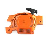 Pizgear Avviamento a Strappo Rewind Pull Easy Start Assembly con Parte di Ricambio for Motosega Coperchio del volano, for Husqvarna, 136 137 141 142 Avviamento a Strappo per Tosaerba