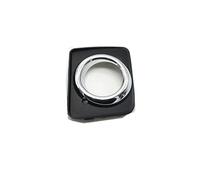 Pizgear Barra di copertura del telaio esterno del fendinebbia Cornice decorativa della griglia della barra anteriore, for Bestturn B50 B70 X80 2009-2012 Griglia fendinebbia anteriore(Black 1pcs left s