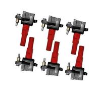 Pizgear Bobina di accensione 6 pezzi automatica, for Subaru, B9, Tribeca, Legacy, Outback 3.0L Cid, .6L 2008-2009 22433AA411 22433AA441 Confezione di ricambio per bobina di accensione per auto