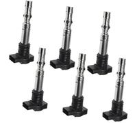 Pizgear Bobina di accensione 6 pezzi automatica, for VW, Phaeton 2004 2005 2006, for Touareg, 2007 V8-4.2l 06a905115a 06b905115h Confezione di ricambio per bobina di accensione per auto