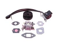 Pizgear Bobina di accensione carburatore, for Partner, 350 351 370 Parte ricambio for guarnizione aspirazione motosega, for Walbro, 33-29 Guarnizione del carburatore