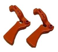 Pizgear C453000482 2 pezzi grilletti, for Echo, grilletto acceleratore decespugliatore GT-225L BRD-280 PE-266 PE-280 PPF-280 SRM-225 Grilletto acceleratore per tosaerba