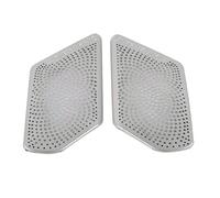 Pizgear Car styling Altoparlante audio porta posteriore Coperture coperture Adesivi, for BMW, x5 g05 Accessori auto interni in acciaio inossidabile Rivestimento per altoparlanti auto(Rear Door handle)