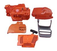 Pizgear Carter pignone copertura freno Recoil Starter Kit parti motosega, for Husqvarna, 350 345 340 537172001 537172003 Avviamento a strappo per motosega