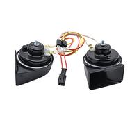 Pizgear Clacson a chiocciola da 12 V, 110-125 dB, clacson ad alto volume, clacson automatico a doppio tono 410/510, for Peugeot, 508 2010-2018 Corno di lumaca