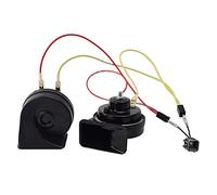 Pizgear Clacson a lumaca, tono alto e basso, impermeabile, 12 V, 110-125 dB, clacson for auto ad alto volume 410 510, for VOLVO, V40 V70 S60 S90 XC40 XC60 XC90 Corno di lumaca