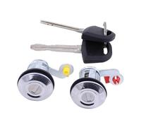 Pizgear Confezione da 2 cilindri serratura porta anteriore sinistra e destra con set di chiavi, for L200 2001-2005 Attuatore per serratura portiera auto