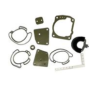 Pizgear Confezione da 4 kit di riparazione carburatore 438996 435442 436852 18-7247, for Johnson, for Evinrude V4 V6 60 90 gradi 90 100 105 115 150 175 HP Guarnizione per riparazione carburatore
