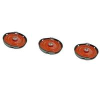Pizgear Coperchio della valvola del motore, for A4 A6, coperchio 03G103469K/03G103475B/03G103475F Coperchio valvola PCV(BLACK 3 Pcs)