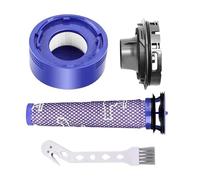 Pizgear Coperchio posteriore motore, filtro posteriore e kit prefiltri, for aspirapolvere Dyson, V7/V8, accessori di ricambio, Rete di copertura posteriore del motore del vuoto