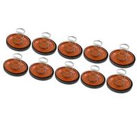 Pizgear Coperchio valvola motore, for Renault, Kangoo II Express, 6/10 pezzi 8200756123/DRM18903/48SKV066 Coperchio valvola PCV(BLACK 10 Pcs)