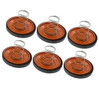 Pizgear Coperchio valvola motore, for Renault, Kangoo II Express, 6/10 pezzi 8200756123/DRM18903/48SKV066 Coperchio valvola PCV(BLACK 6 Pcs)