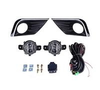 Pizgear Copertura cromata for fendinebbia for Auto, for Nissan, Altima Teana 2016 2017 2018 2019 Faro con Luce di Marcia Diurna a LED con Interruttore Fendinebbia Gruppo fendinebbia per Auto