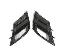 Pizgear Copertura della griglia del telaio del cofano del fendinebbia del paraurti anteriore, for Mazda, 3 Axela Hatchback 2009-2013 Rivestimento decorativo del fendinebbia Griglia fendinebbia anterio