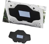 Pizgear Copertura insonorizzante in cotone for cofano motore auto, isolamento acustico e termico, for BMW, X3 G01 X4 G02 2018 2019 2020 2021 2022 tappetino riscaldante per vano motore(Black 2)