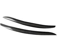 Pizgear Copertura palpebra faro, per Bmw E92 E93 335I modello 2006-2012 Adesivi per auto Coperchio faro Sopracciglio Palpebre Finitura in fibra di Rifinitura delle sopracciglia del faro