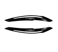 Pizgear Copertura palpebra for sopracciglia faro, for BMW F20 F21 Serie 1 116i 118i 120d 120i 125i M135i 2011-2014 Pre-LCi Adesivo per fari oscurati(Glossy Black)