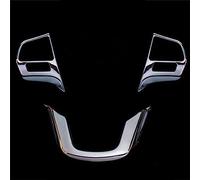 Pizgear Coperture decorative for volante cromato Adesivo for finiture Accessori auto for styling auto, for Kia, for K2 Rio Sedan Hatchback 2011-2016 ABS Rivestimento del volante(B type 3pcs)