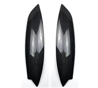 Pizgear Coppia auto faro anteriore palpebra sopracciglio palpebre copertura trim, for VW, for Golf 5 MK5 GTI R R32 2005-2007 kit corpo vettura Tuning Adesivo per fari oscurati(Carbon Look)