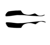 Pizgear Coppia fari anteriori for auto, sopracciglia, palpebre, adesivi, finiture, kit corpo nero lucido, for tuning, for Lexus IS300 IS200 RS200 Altezza 1998-2005 Adesivo per fari oscurati