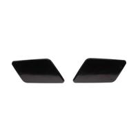 Pizgear Copri-lavafari anteriore for auto non verniciato, tappo for ugello di spruzzo for fari, for BMW, X1 E84 2009-2012 51112993585 51112993586 Copertura lavafari(SET Black)