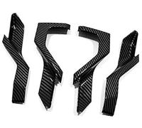 Pizgear Copri maniglia interna per auto Accessori per maniglie interne per porte auto, rivestimento laterale per vaschetta, 4 pezzi/set, per Geely 2021 2022 2023(BLACK 2)
